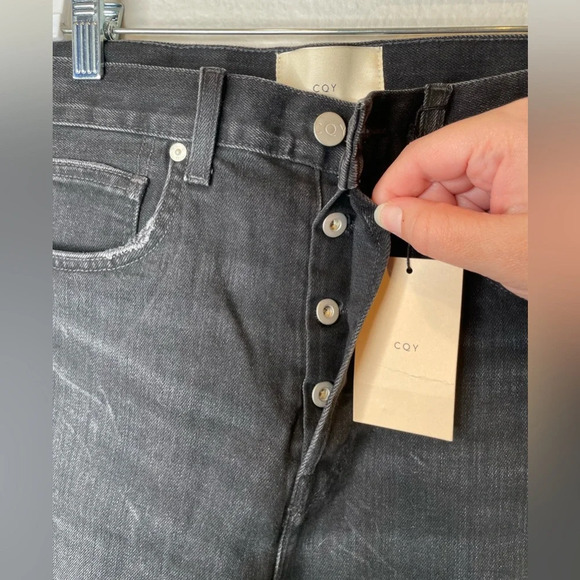 NWT CQY Icon Unify Vintage Black Slim Jeans Size 29 - Picture 7 of 11